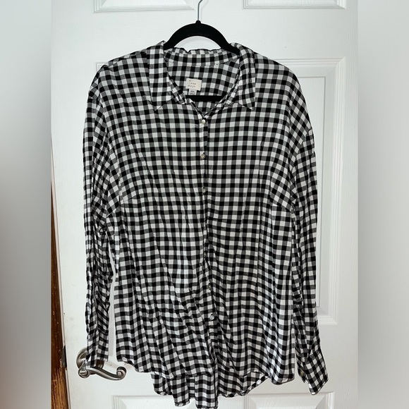 A New Day Plaid Button-Up Shirt XXL - Picture 1 of 3